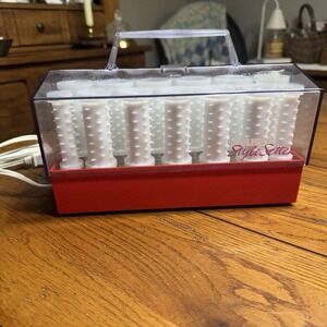 Vintage Clairol Style Setter Wax Hot Rollers Curler C20-1 Complete NO Clips